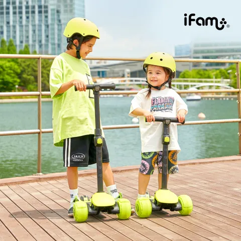 키즈휠 X5 유아 킥보드 LED 씽씽이