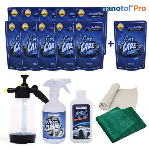 나노톨 카케어 16종세트 세차 광택 광택 코팅제 세차 카케어
