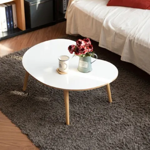 소형 좌식 테이블 원룸 다용도 책상 피넛형 작업대 티테이블 쇼파테이블 좌식테이블