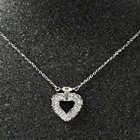 [오노마] ONM 하트 목걸이 직장인 실버 은 정장 (32617420)