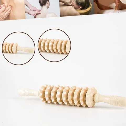 직장인안마기 근육 뭉친곳 시원한 복부 우드롤러 원목 부모님선물 효도선물 부모님효도선물 50대