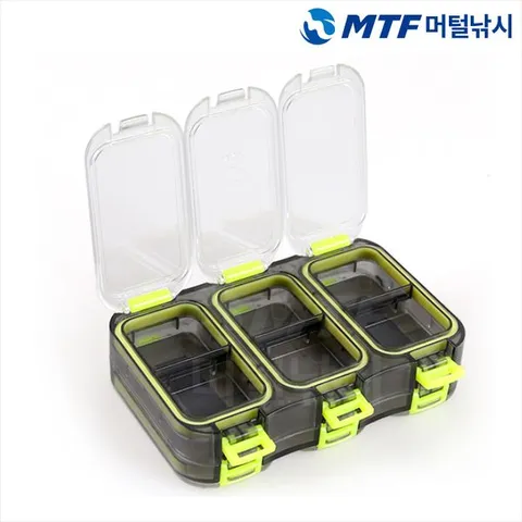 [하프클럽/머털낚시]해동 양면 마그네틱 2단 소품 케이스 타입2 HT-1019-2 태클박스