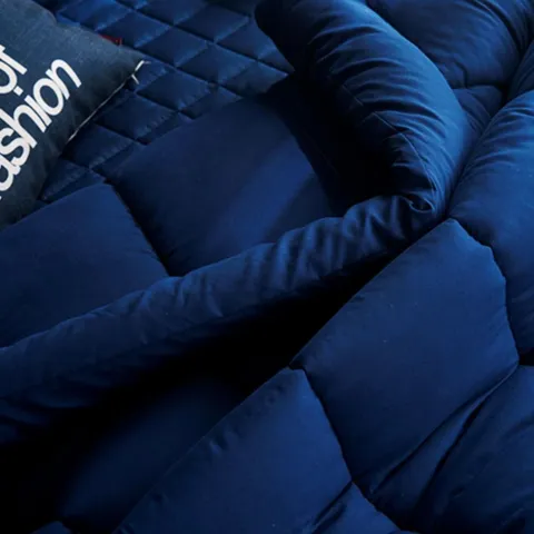 차렵이불 사계절 기숙사 이불 퀸 Q 네이비 차렵이불패드세트 겨울차렵이불 겨울이불