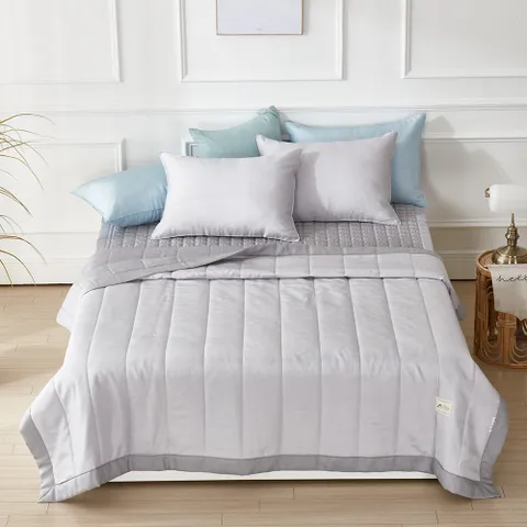 [르헤브] 모나코 풍기인견 누빔이불 베개세트 SS/싱글