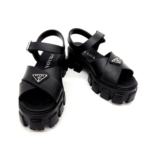 [구구스]중고명품  러버 샌들 220 (NO 10289810)