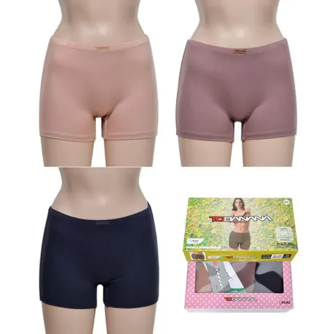 여성 사각 드로즈 팬티 3매입 부드러운착용감 사각드로즈팬티 보드라운감촉의 여자팬티