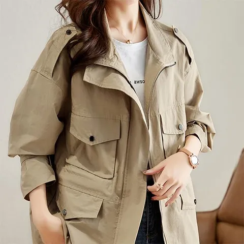 [하프클럽] 이폴릿 사파리 야상 자켓 1539D9