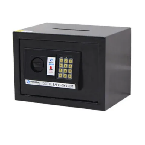 디지털충격감지 안전금고17 지페투입구 미니 가정용 소형금고 스마트금고 미니금고