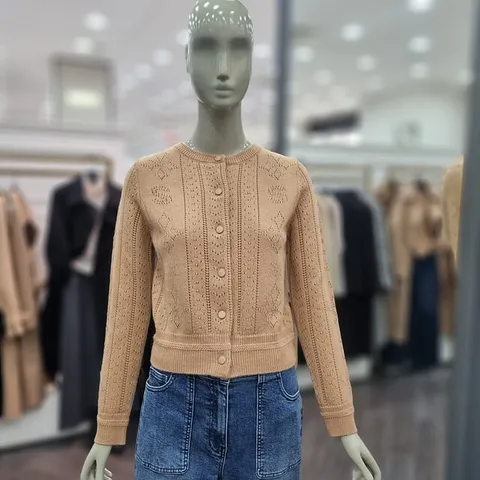 스카시 변형 니트 가디건 (SAKC01411 베이지,옐로우)_DJ