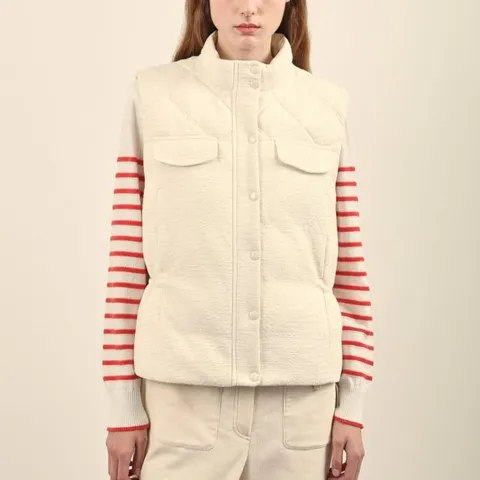 MG01 트위드 패딩 VEST_ VVCKA4W9191 (42843367)