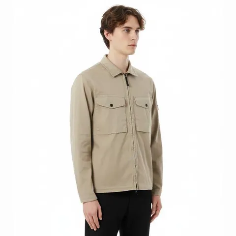 MUST IT_ 1200128 Organic Stretch Cotton Satin Overshirt K1S15 S0012 V0094 스트레치 코튼 새틴 오버셔츠