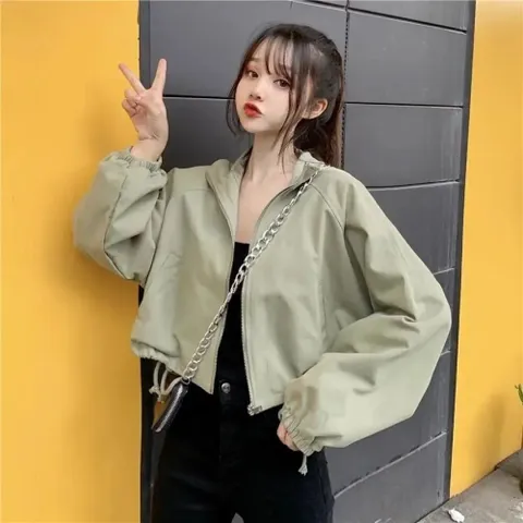 [브리치] 제로투올샵 / 신상 여성 루즈핏 카디건 자켓 녹색