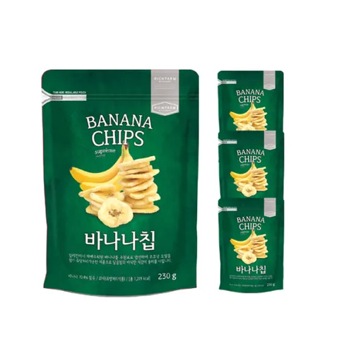 [롯데백화점]바나나칩230g 4팩