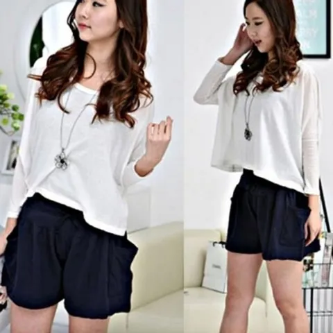 [오노마] ONM 여름트레이닝팬츠 배색바지 세미팬츠 긴바지 바지 허 (11575081)