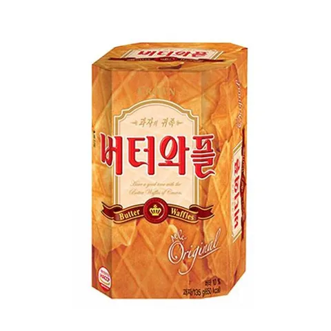 버터와플 135g 크라운제과