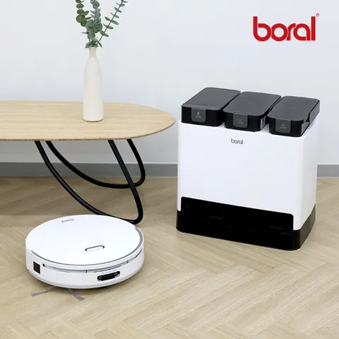 보랄 dToF 스마트센서 Z10 AI로봇청소기 BR-R10W