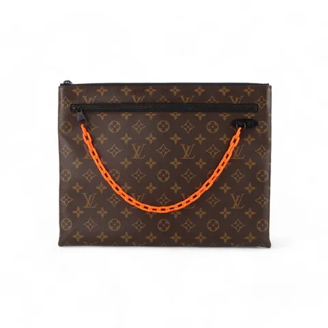 [중고명품] 루이비통 M44484 모노그램 버질아블로 체인 클러치백32636 1