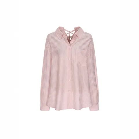 [롯데백화점]스트라이프 셔츠 OW6MB3150