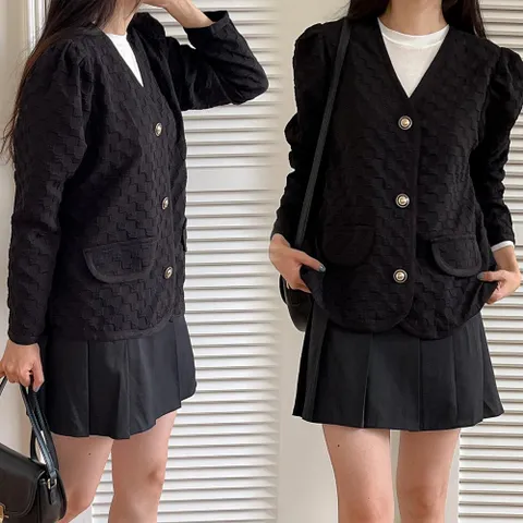 여성의류 BN 구구체스트위드자켓K297H209 빅사이즈