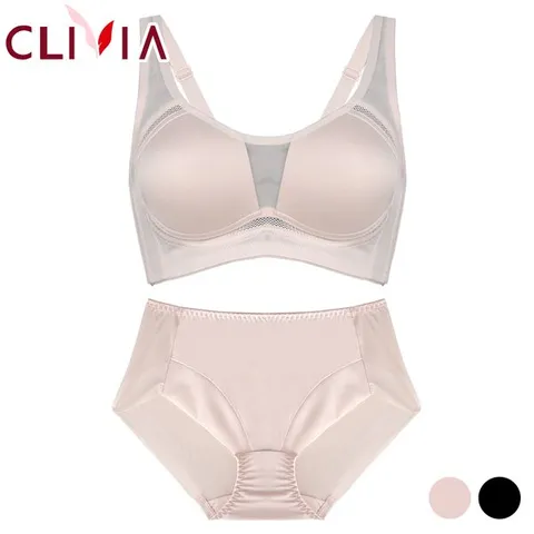 [하프클럽/ 쿨 인견 노와이어 보정 브라팬티세트 1798/3798S