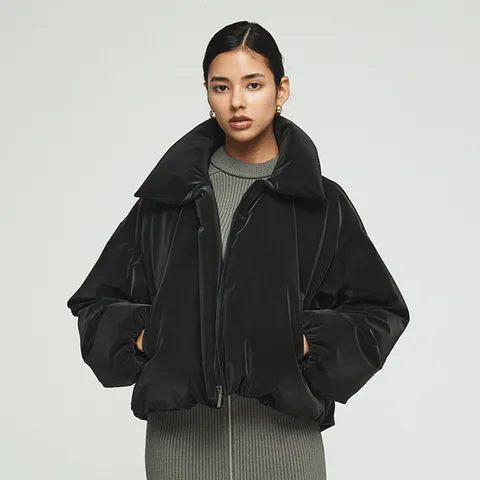 바니스 뉴욕 자일라 샤이니 숏 다운