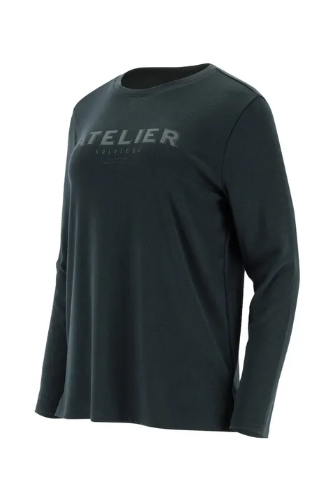 T/R 기모스판 라운드 티셔츠 1K85381