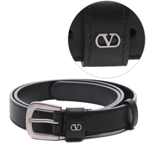 [롯데백화점](잡화)]25FW 남성 브이로고 시그니처 벨트 7Y0T0SM1 XUG 0NO 25F