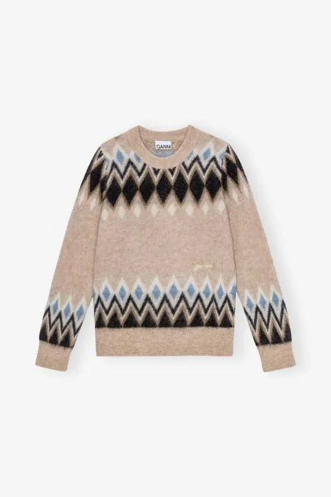 MUST IT_25SS 가니 스웨터 K2385 399 LATTE DOM