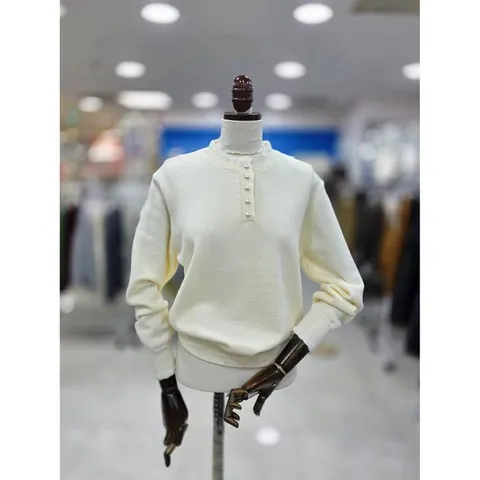 세이브존08 진주 단추 반 폴라 N25NW5440 (44005420)