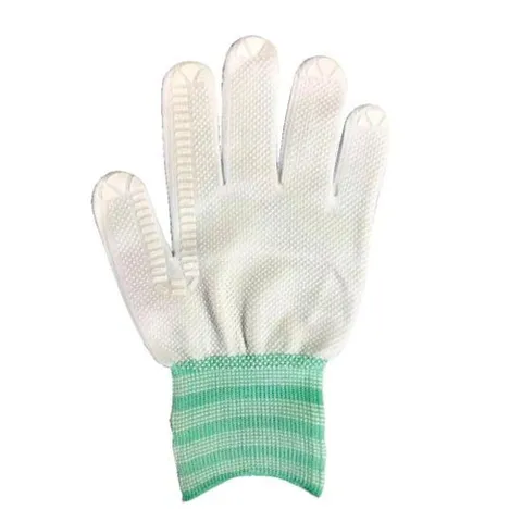광명코팅 나일론도트장갑 (브랜드-새마을) 백색M 10조 자재