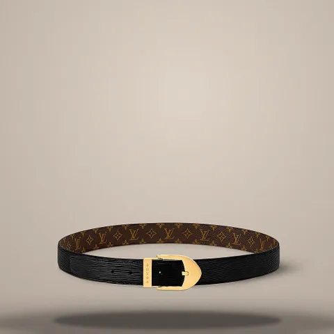 MUST IT_ LV 타임리스 에피 30mm 벨트 블랙 및 모노그램 M8900