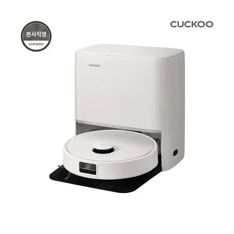 [본사직영 렌탈] 쿠쿠 구독 파워클론 로봇청소기 AI CRVC-BAC0510NW