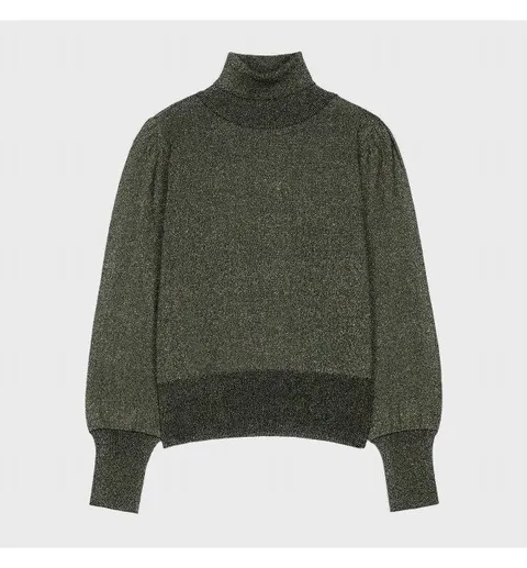 하이넥 메탈 스웨터(MIWKAB112T)