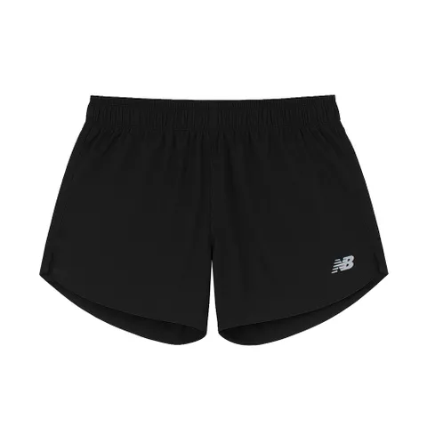 NB  스포츠 에센셜 러닝 여성 트레이닝 운동 러닝 반바지 팬츠 블랙 WS41226-BK