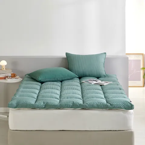 푹신한 소프트워싱 토퍼 Q 로프그린