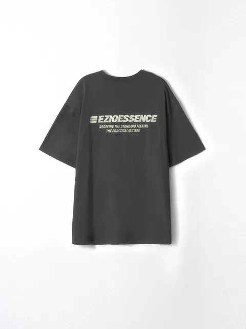 Essential Logo T-shirt_Charcoal
