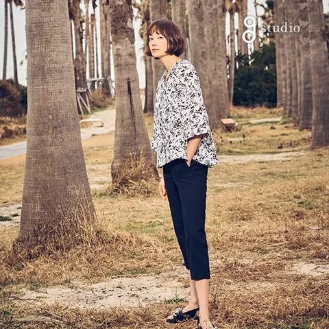 [최초가 89900][지스튜디오]23 썸머코튼스판7부 1종팬츠