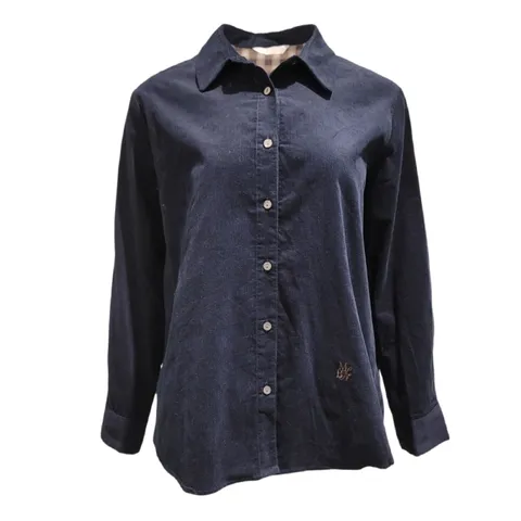 [롯데백화점]코듀로이 자수 셔츠_STYC25N20