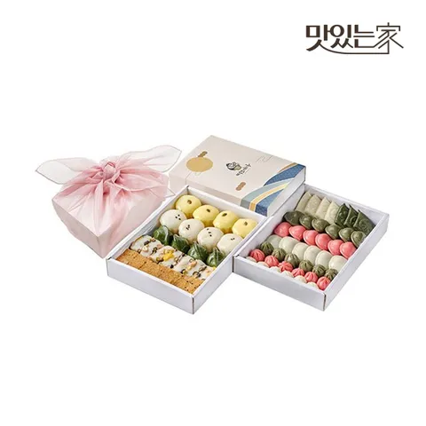 [배송가능지역 등 상품상세설명서 확인 必]떡보 편 선물세트보자기포장