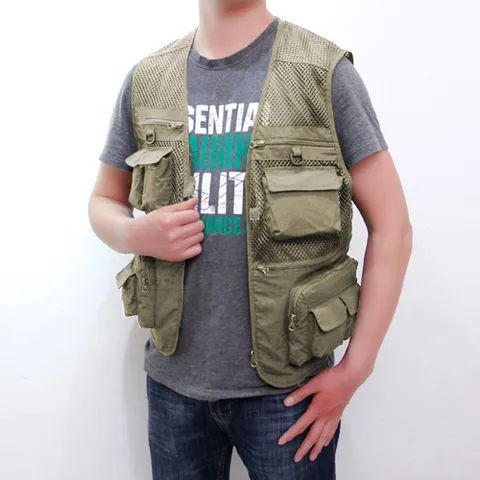 등산 메쉬 여름 조끼 아웃도어 작업조끼 메쉬조끼 작업용조끼 포켓조끼 낚시조끼