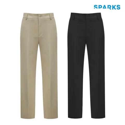 [1+1]남성 일자 면 베이직 바지