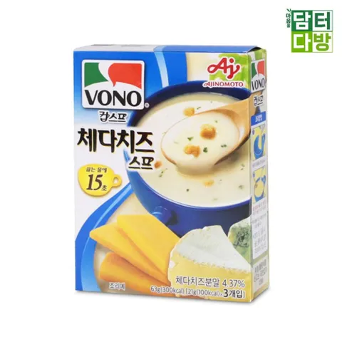 보노 컵스프 체다치즈맛 63g X 10개 보노컵스프 컵스프 컵스프체다치즈맛 체다치즈스프