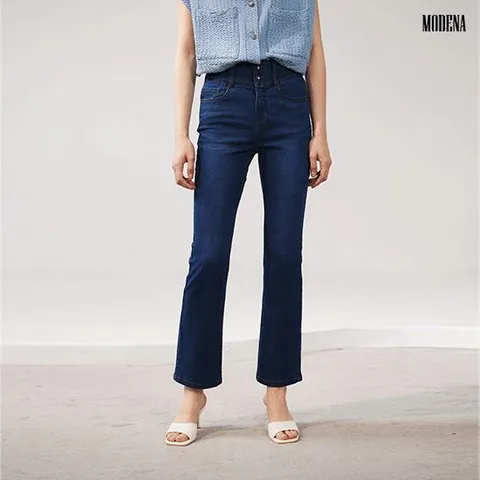 C.모데나 썸머 라이크라 세미 플레어핏 데님팬츠 3종 택1