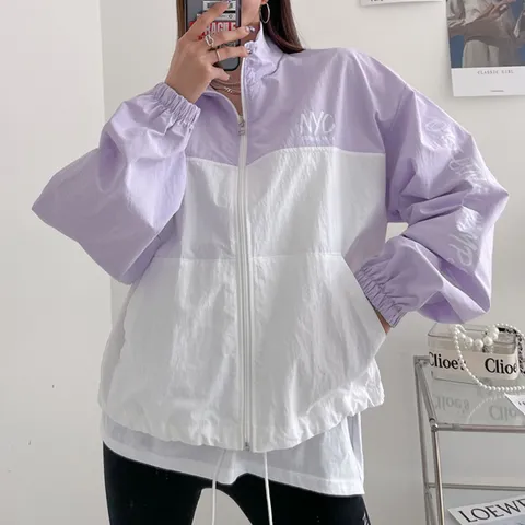 H스타일OT스프링아노락집업 여성 봄집업 점퍼 자켓 바람막이 아우터