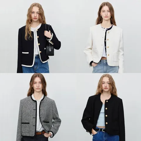 던스트 CLASSIC BOUCLE TWEED JACKET_UDJA5A205