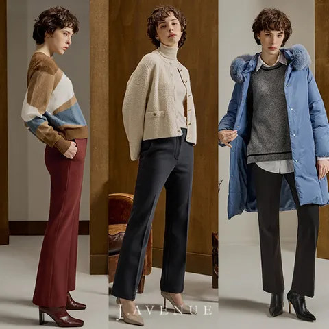 [최초가 79,900원] 더블 기모 찰떡 부츠컷 팬츠 3종 AMS224F0301PT