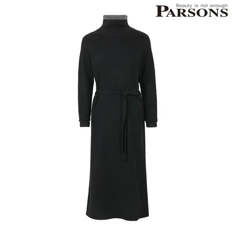 [파슨스] [Herewhere] Turtle-Neck Belted Knit Dress WHRRANO01 463694
