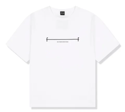 FF 로고 반팔 티셔츠 ( 화이트)_DJ