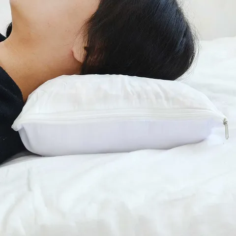 특허 한잠푹 이중베개 편백+메밀 편백나무 숙면베개