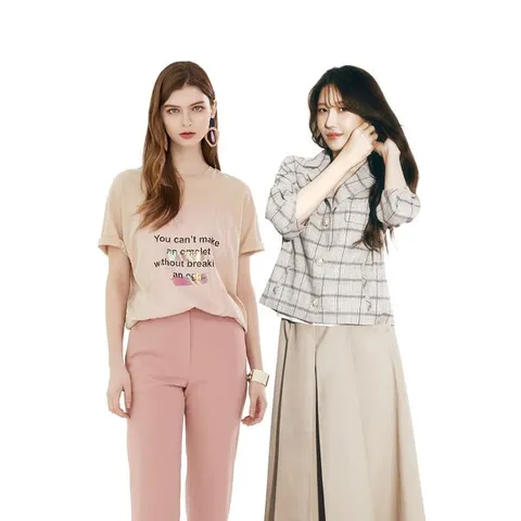 [하프클럽] SUMMER 플리츠팬츠/블라우스외